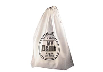 İp Büzgülü Bez Çanta